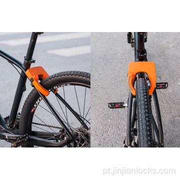 Lock de estrutura de bloqueio inteligente de segurança de bicicleta